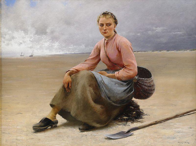 August Hagborg Bretagne oil painting picture